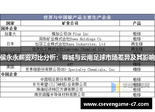 侯永永薪资对比分析：蓉城与云南足球市场差异及其影响