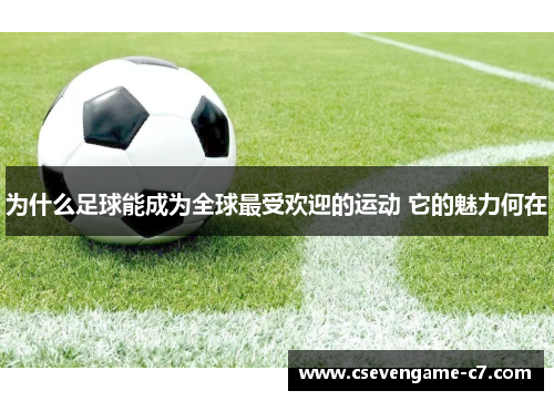 为什么足球能成为全球最受欢迎的运动 它的魅力何在